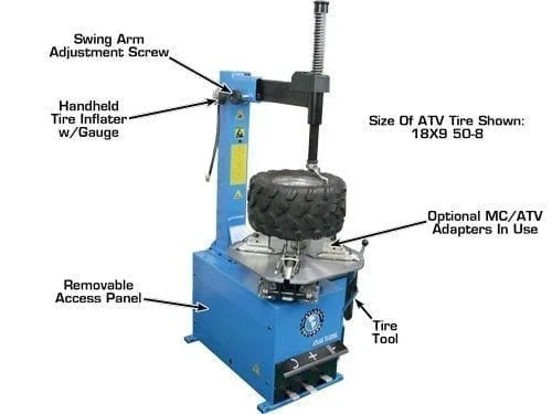Atlas TC221 Rim-Clamp Tire Changer