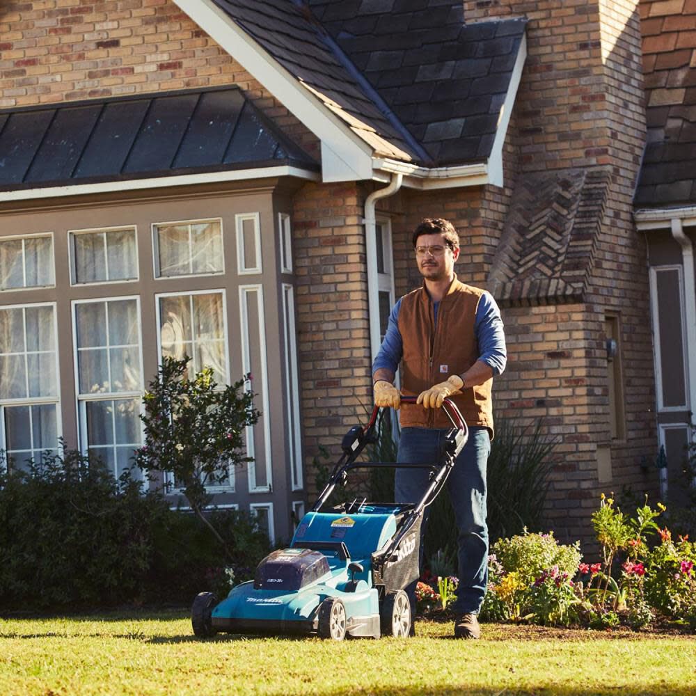Makita 18V X2 (36V) LXT Lawn Mower Kit 21in Self Propelled with 4 Batteries