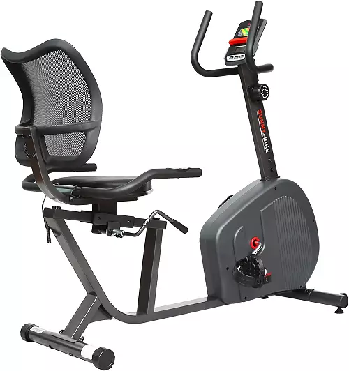 SF-RB421004_NOCOLOR_BCKR.webp Sunny Health and Fitness Endurance Smart Recumbent Bike